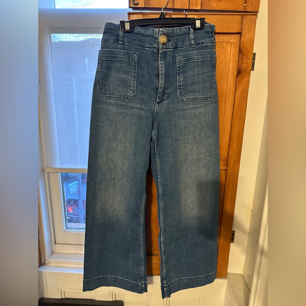 Anthropologie Maeve Cropped Collette Jeans size 27
